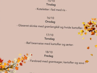 Hjerter Syv V/benny Iversen Menu