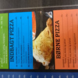 Oestbirk Pizza Menu