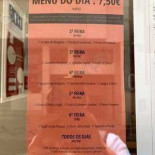 Landal Seawest Menu