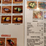 Yaki Sushi Menu