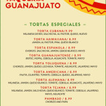 Mamma Mia Pizza Menu