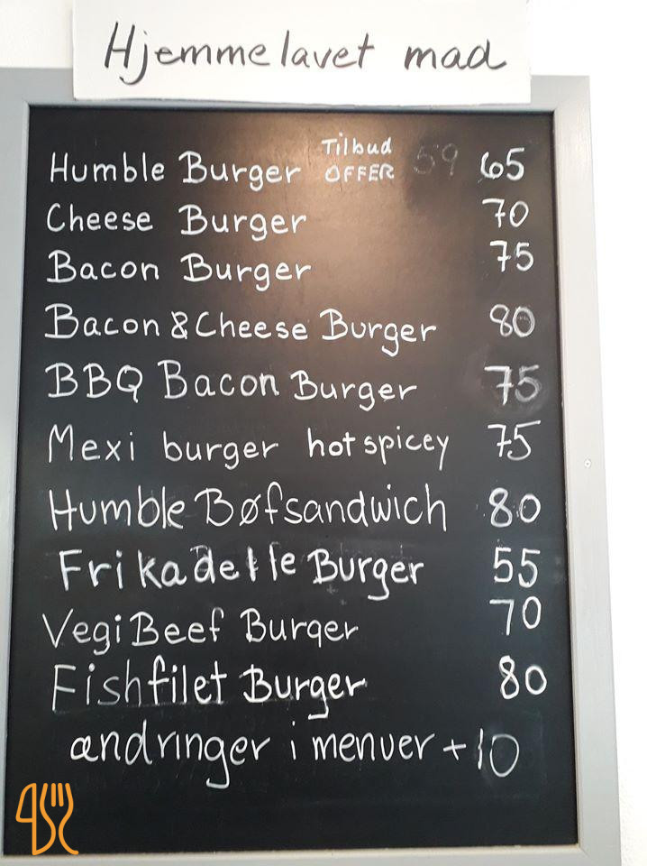 Bistro Bredo Menu