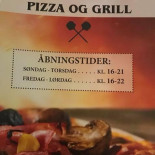 Josephine Pizza Grill Menu