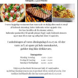 Lady Vagabonden Menu