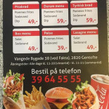 Onkel Danny's Kebab Burger Menu