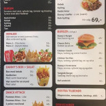 Onkel Danny's Kebab Burger Menu