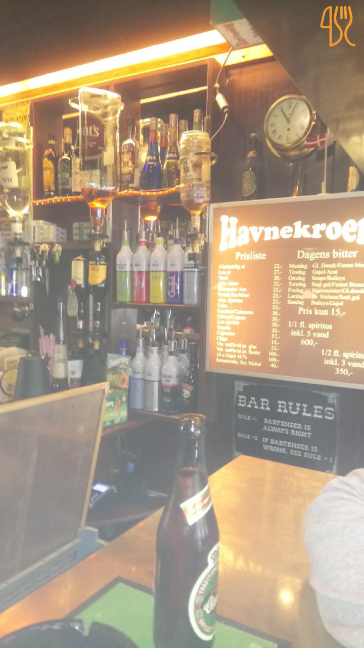 Havnekroen Menu