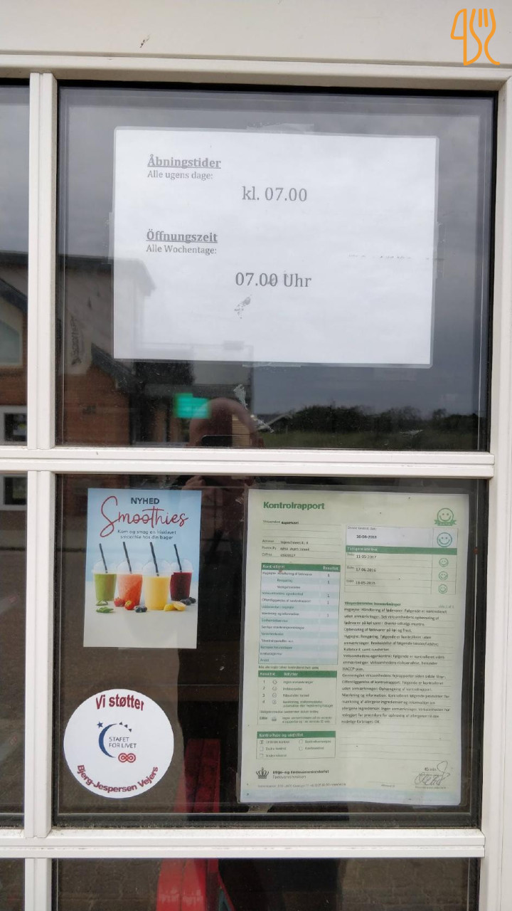 Bagerhuset Vejers Menu