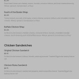Cafe Capri Menu