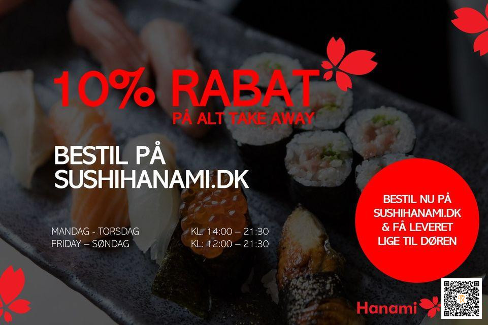 Hanami Sushi Menu