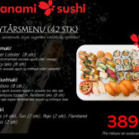 Hanami Sushi Menu