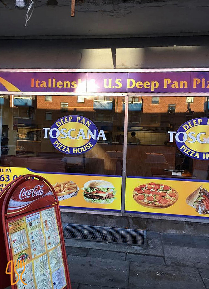 Toscana Pizza House Udenfor