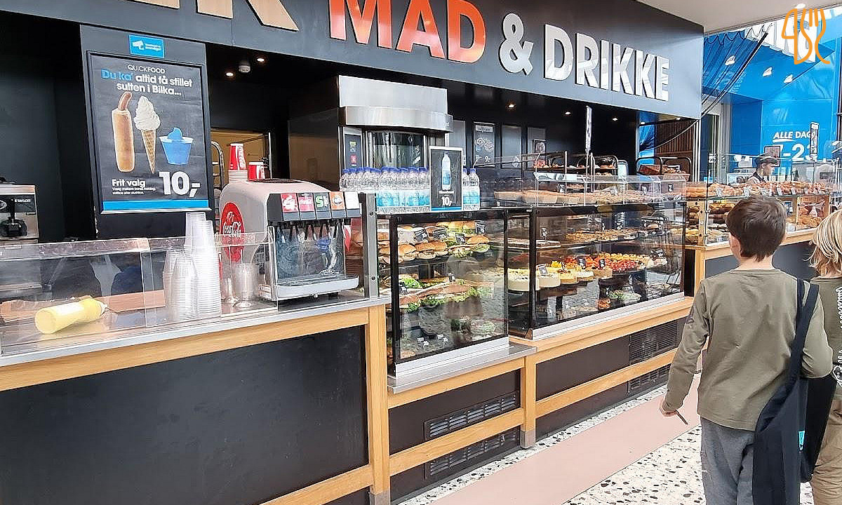 Bager Mad Drikke Udenfor