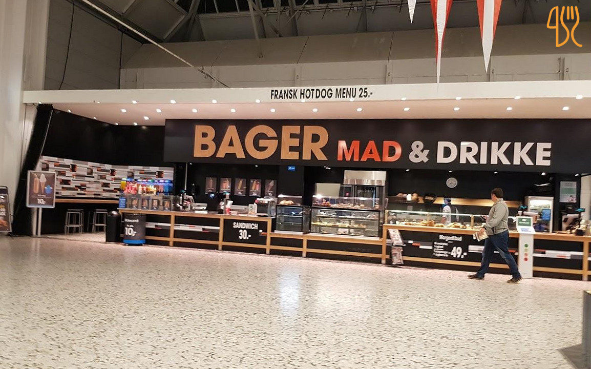 Bager Mad Drikke Udenfor