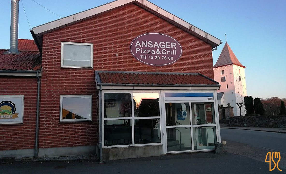 Ansager Pizza Grill Udenfor