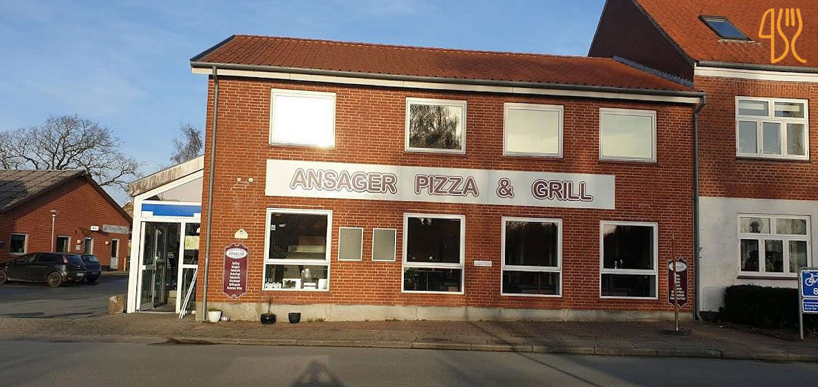 Ansager Pizza Grill Udenfor