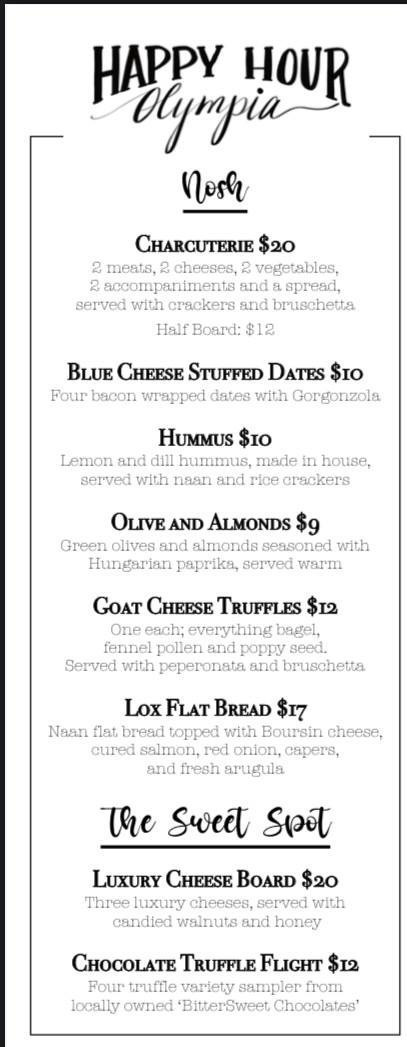 Piratkroen Menu