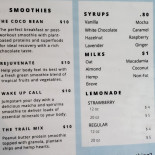 The Samuel Menu