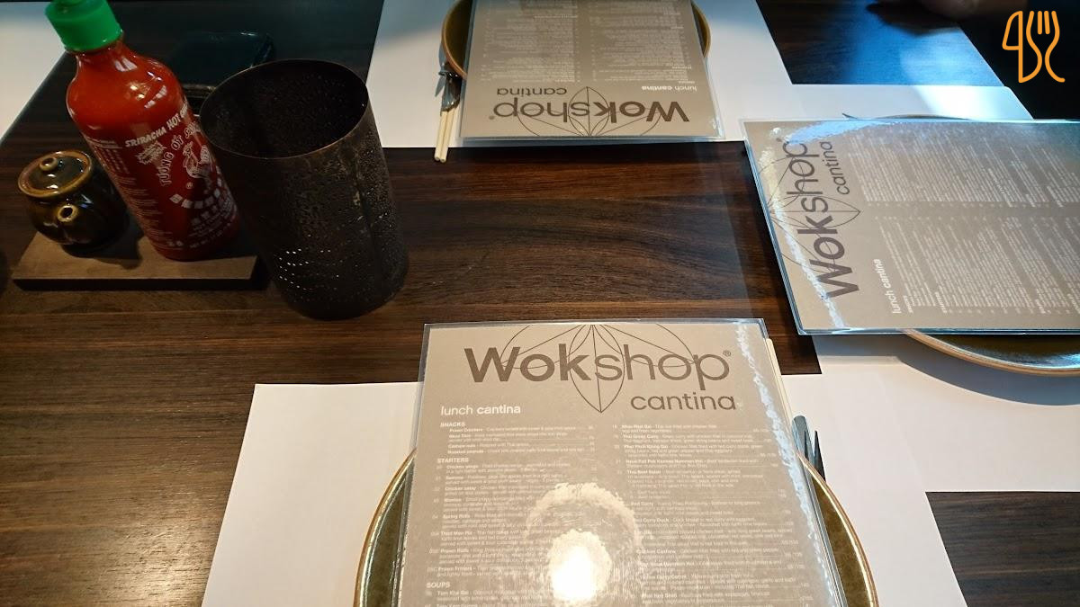 Wokshop Menu