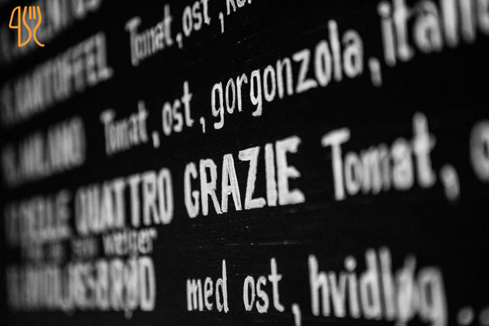 Simple Pizza Menu
