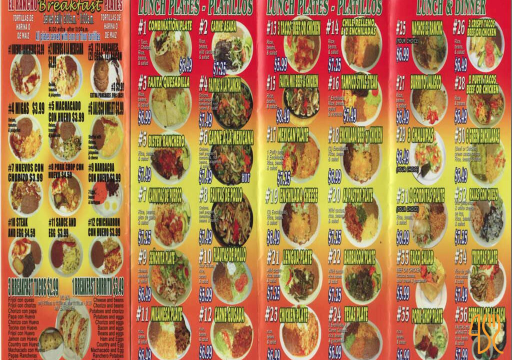 Burger King Menu