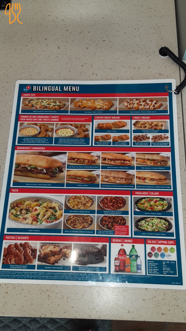 Martinellis Menu