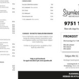 Sjumles Menu