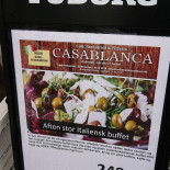 Casablanca Menu