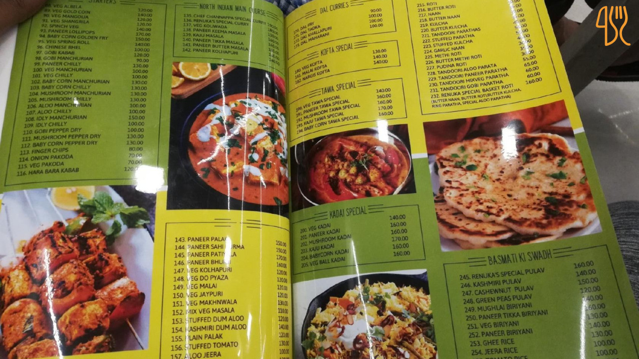 King Buffet Menu