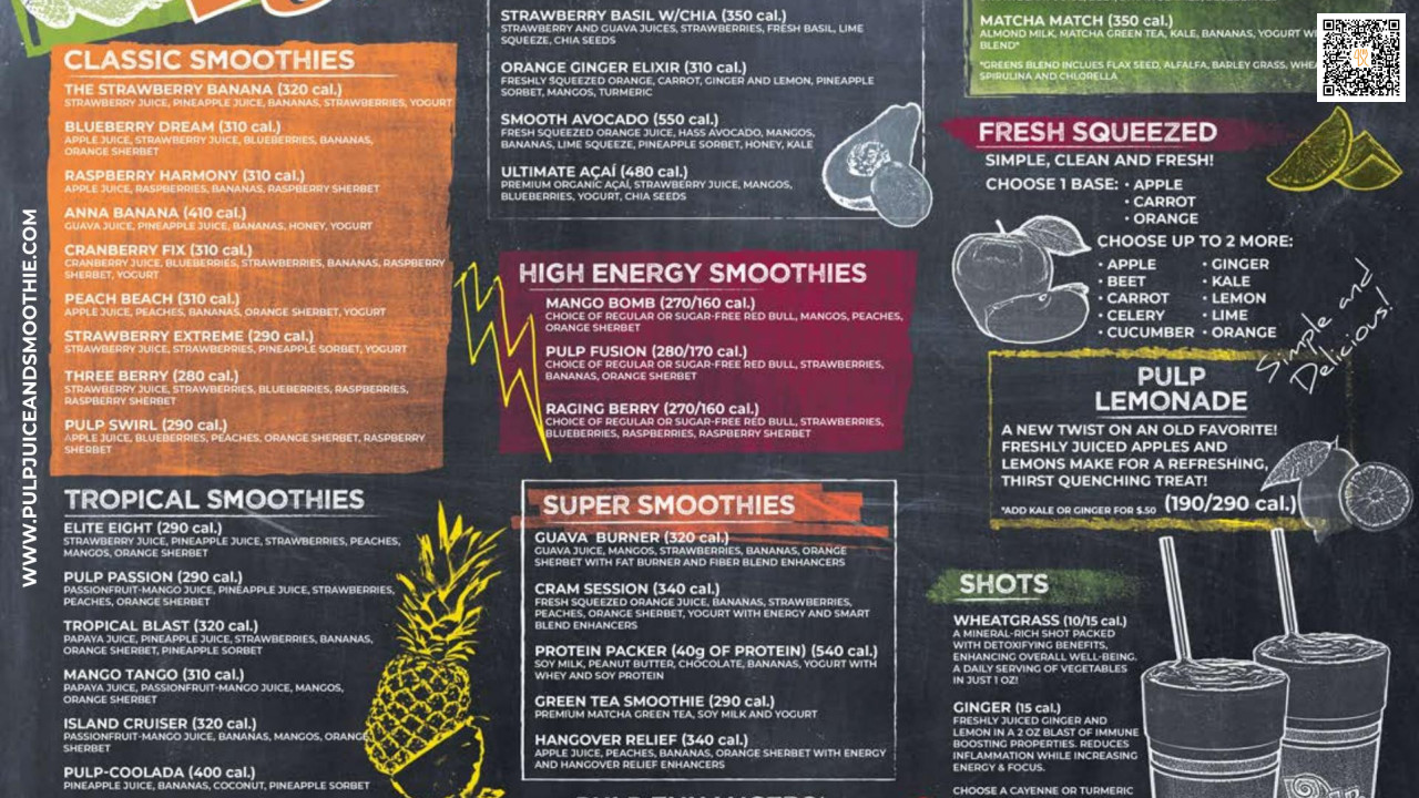 Pagoden Foodtrucks Menu