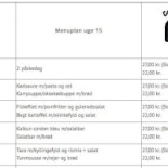 Cafe Madkassen Menu