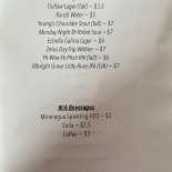 Koldby Pizzaria Menu