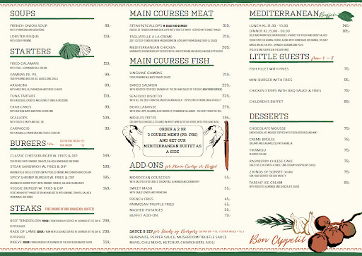 Rizraz Menu