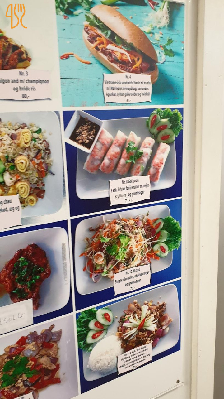 Nørreport Grill Menu
